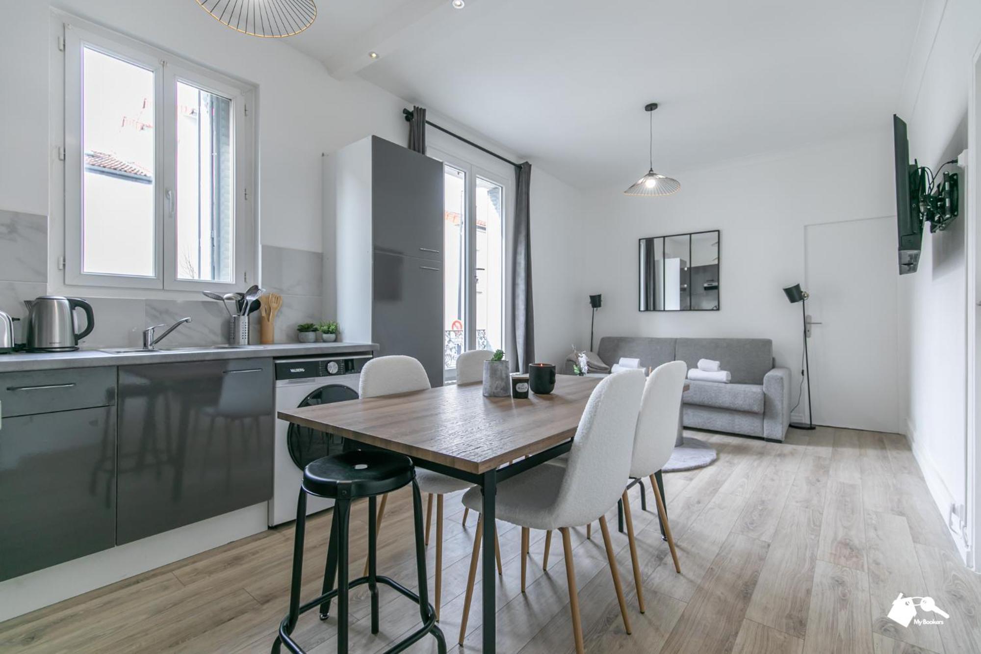 Mba - Bobillot - Splendide Appart - Proche Vincennes Montreuil  Ngoại thất bức ảnh