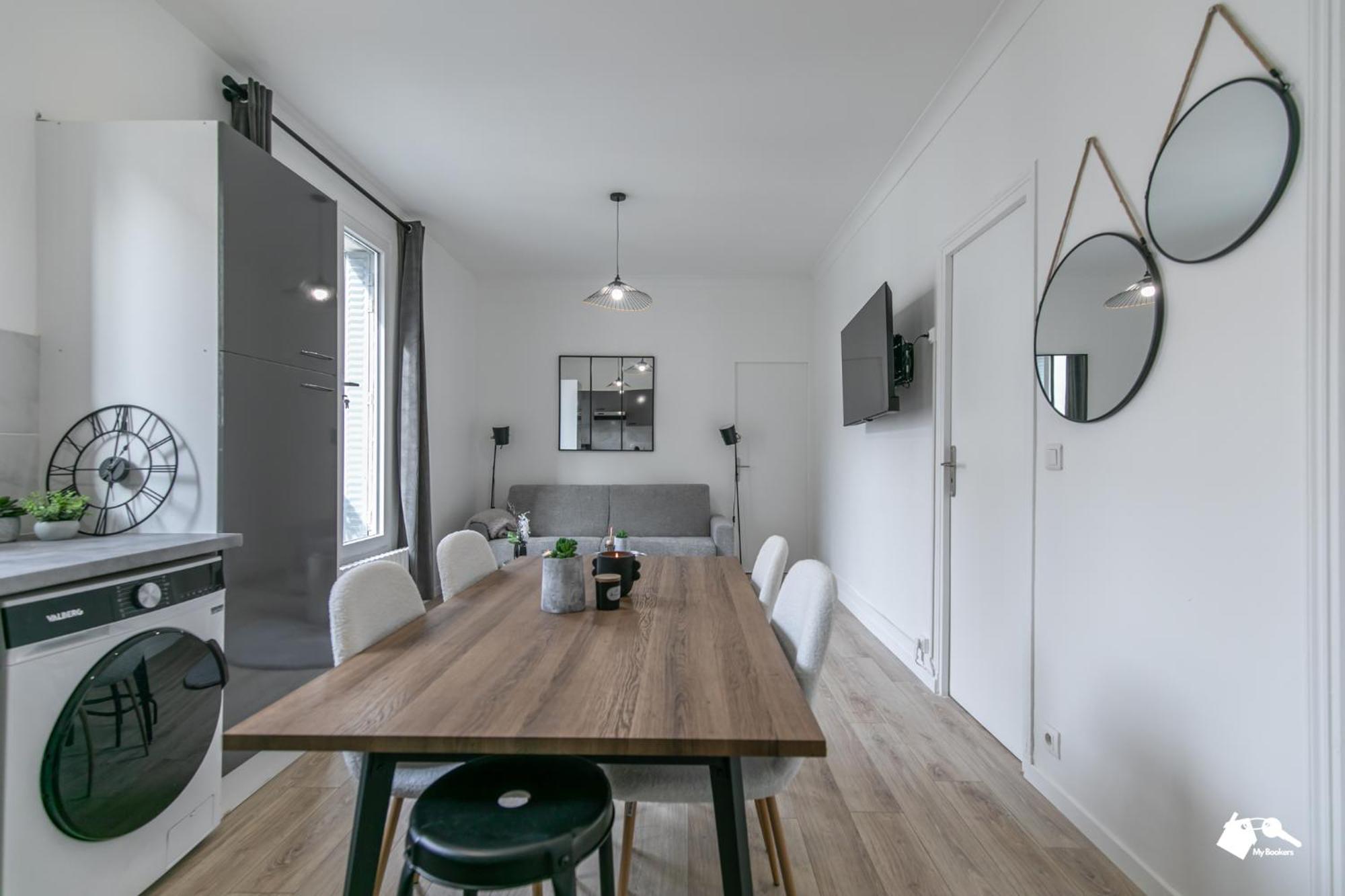 Mba - Bobillot - Splendide Appart - Proche Vincennes Montreuil  Ngoại thất bức ảnh