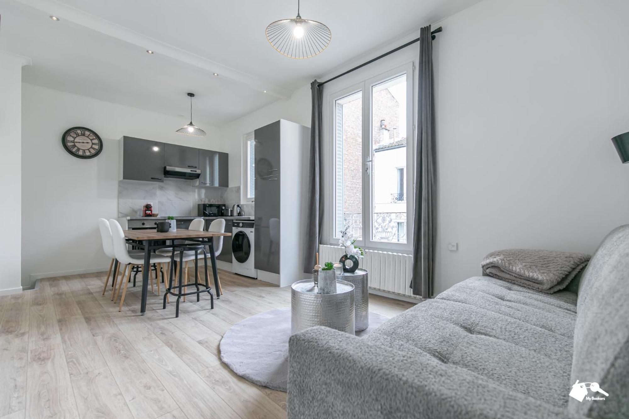 Mba - Bobillot - Splendide Appart - Proche Vincennes Montreuil  Ngoại thất bức ảnh